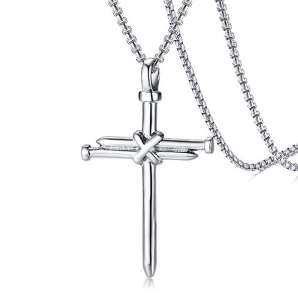 Vintage Cross Pendant Necklace