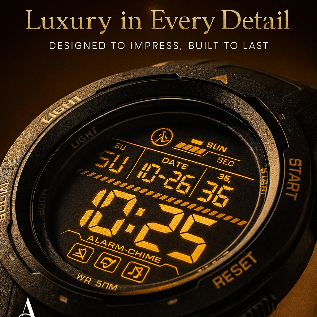 Adventure Ready Digital Men's Watch