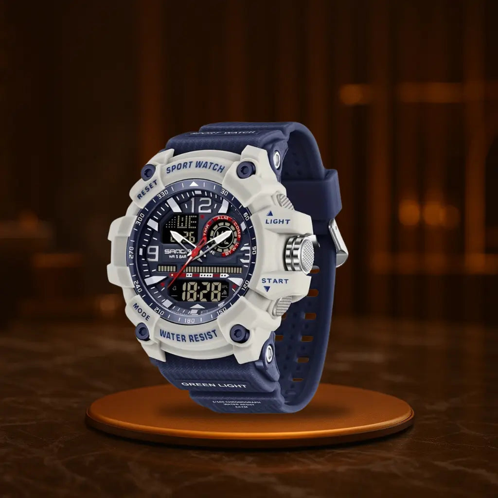 HOVX Titanium Strike - Tactical Digital Men’s Watch