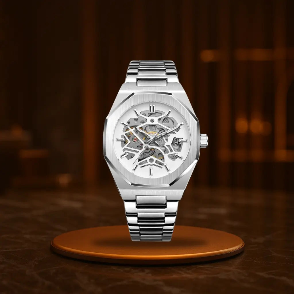Monaco Skeleton Automatic Watch