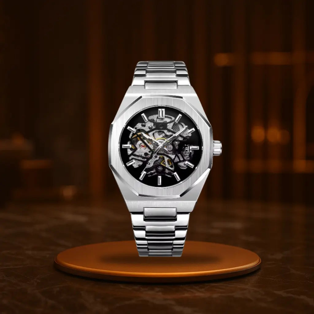Monaco Skeleton Automatic Watch