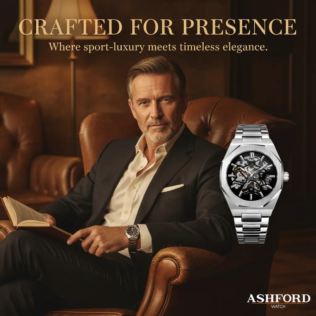 Monaco Skeleton Automatic Watch