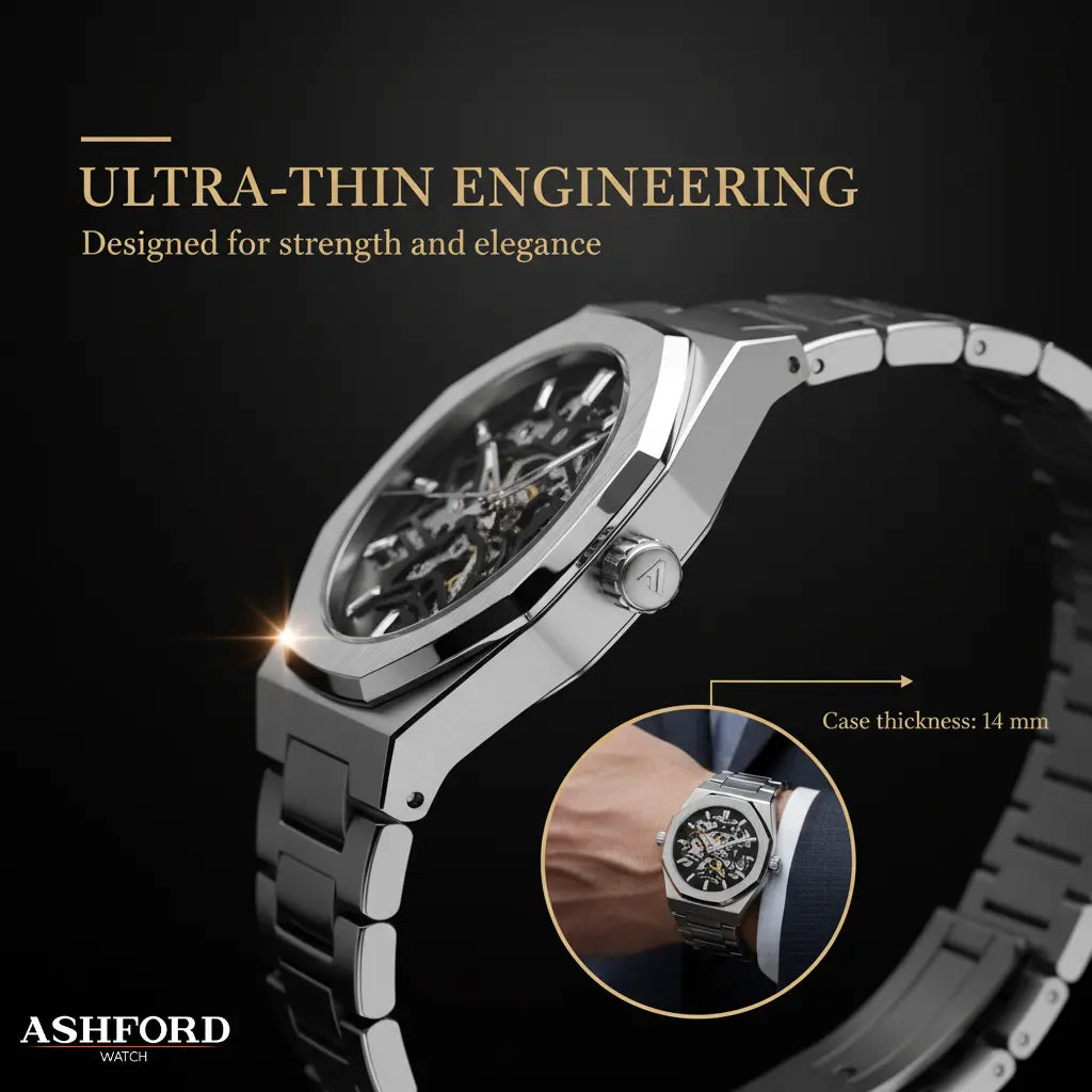 Monaco Skeleton Automatic Watch