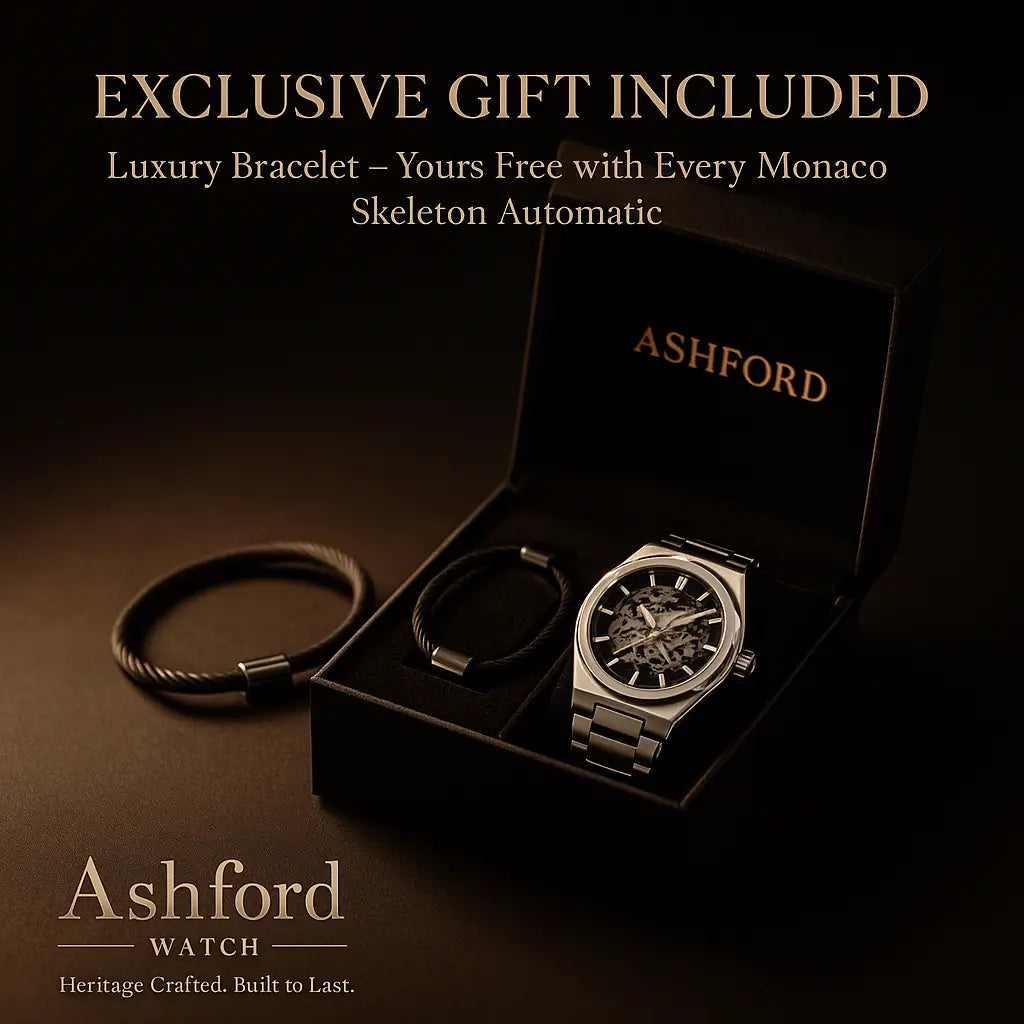 Monaco Skeleton Automatic Watch