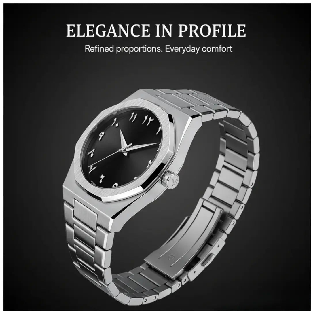 Zenith Steel Luxury Minimalist Quartz Watch