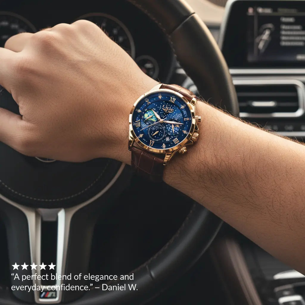 Eclipse Moonphase Luxury Watch