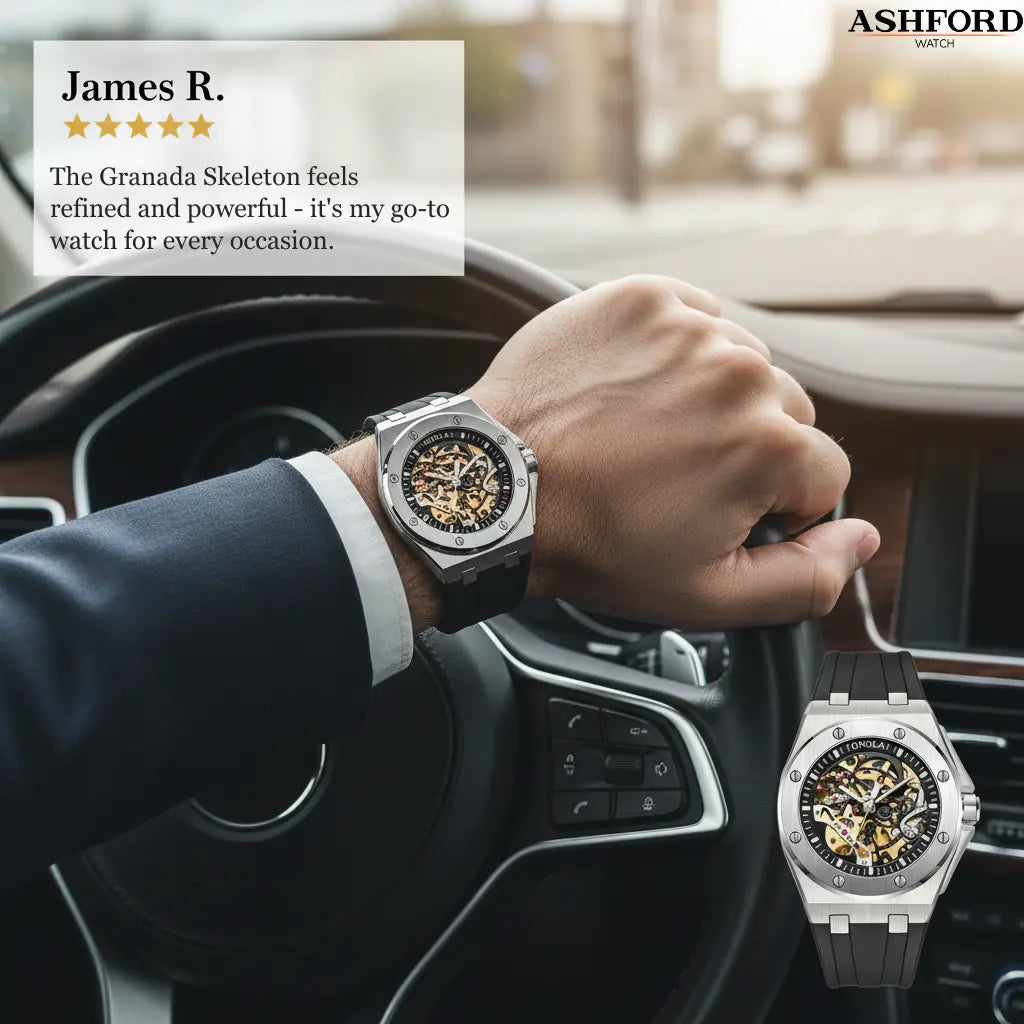 Granada Skeleton Mens Watch