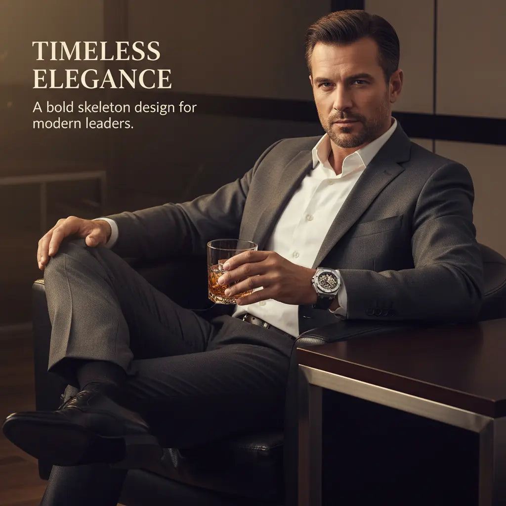 Granada Skeleton Mens Watch