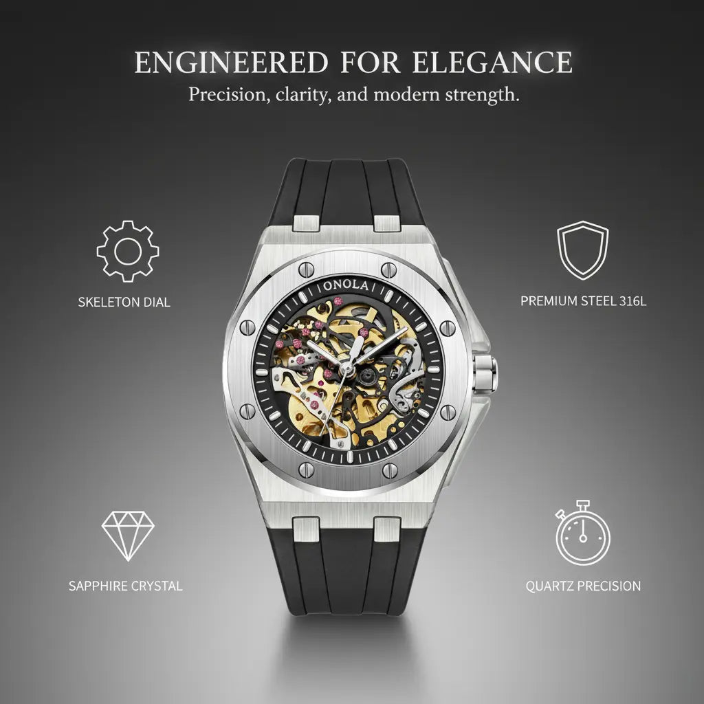 Granada Skeleton Mens Watch
