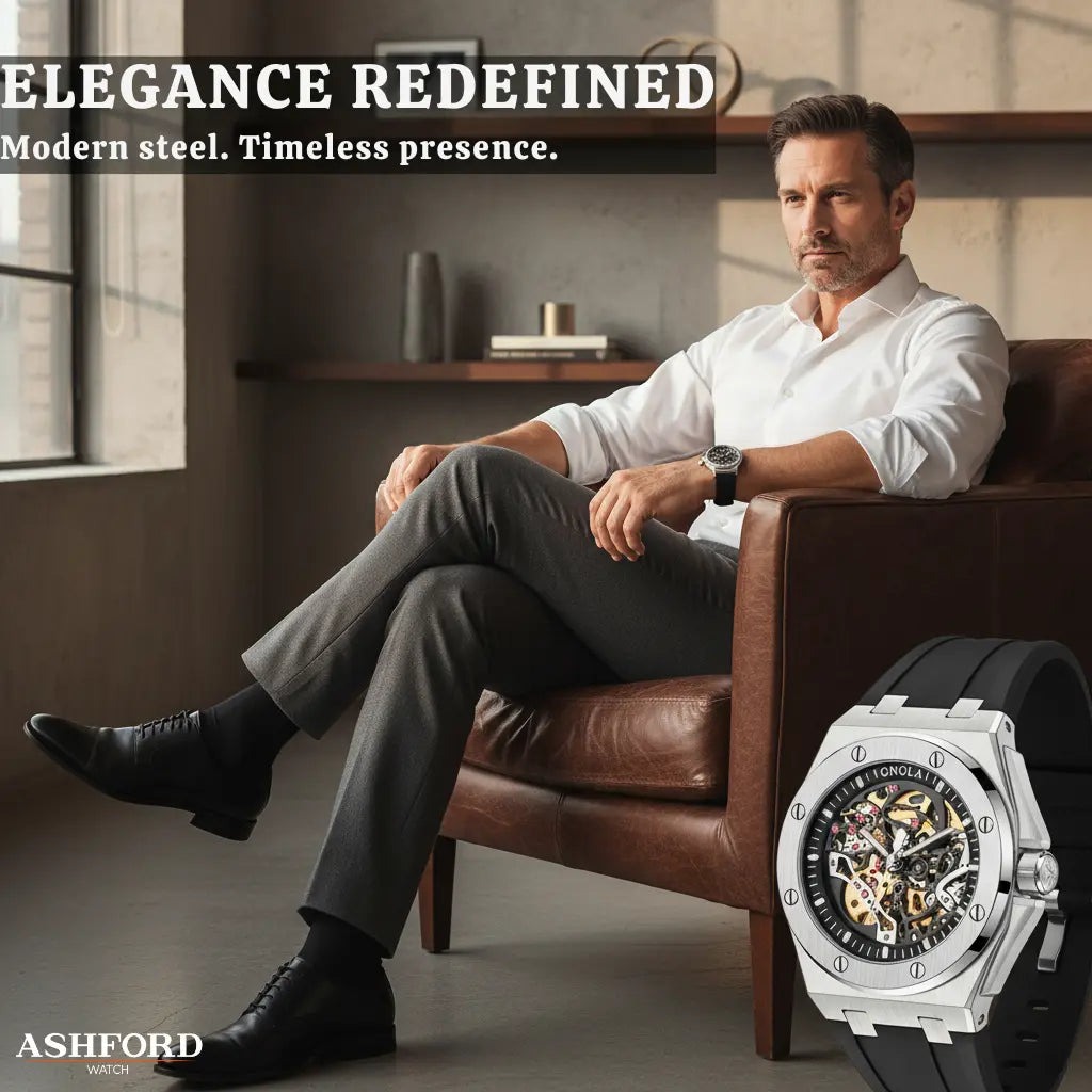 Granada Skeleton Mens Watch