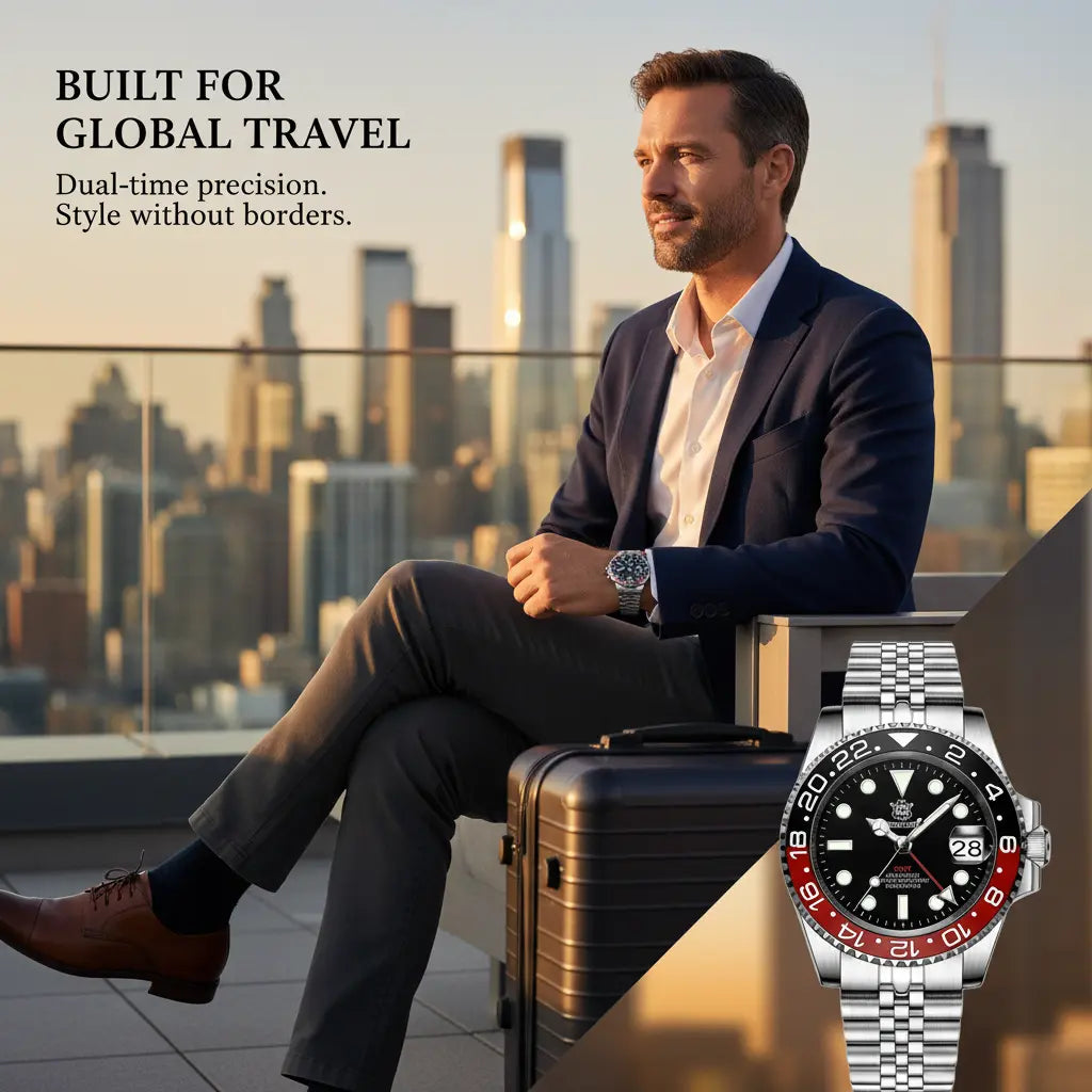 Rotterdam GMT Mens Watch