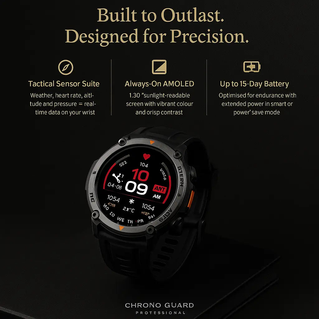 Chrono Guard Professional Smartwatch Watch