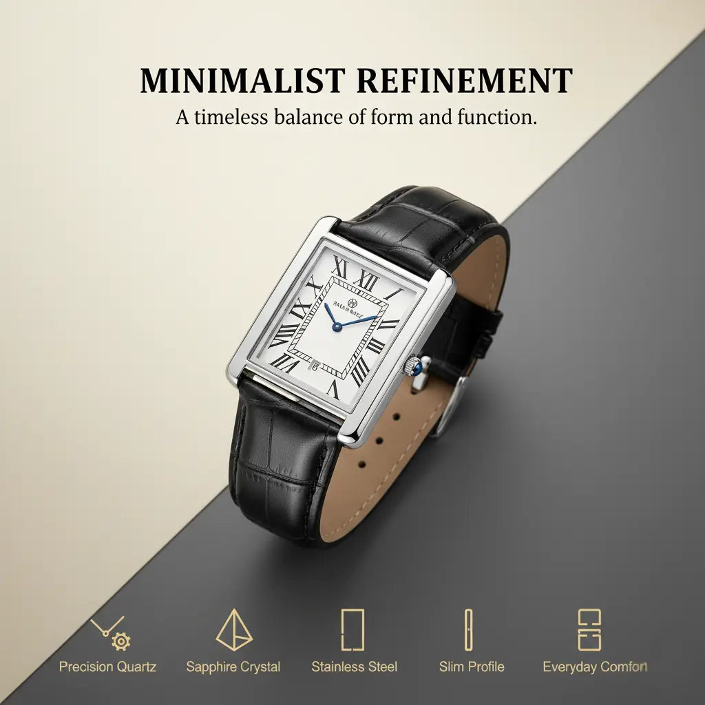 HOVX Houston Prime – Minimalist Steel Men’s Watch