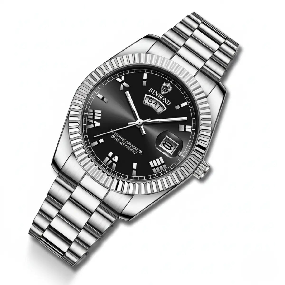 HOVX Aurelius Steel Men’s Watch