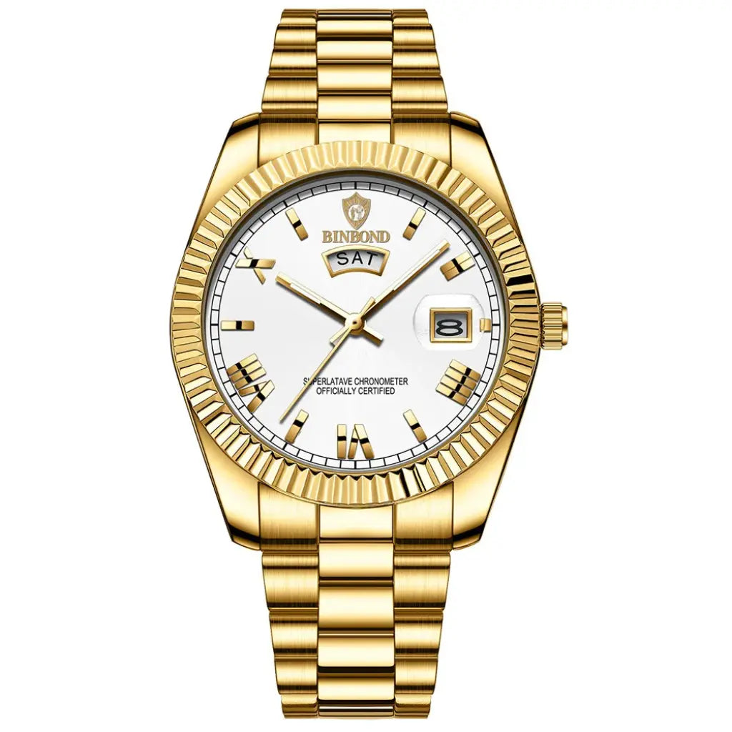 HOVX Aurelius Steel Men’s Watch