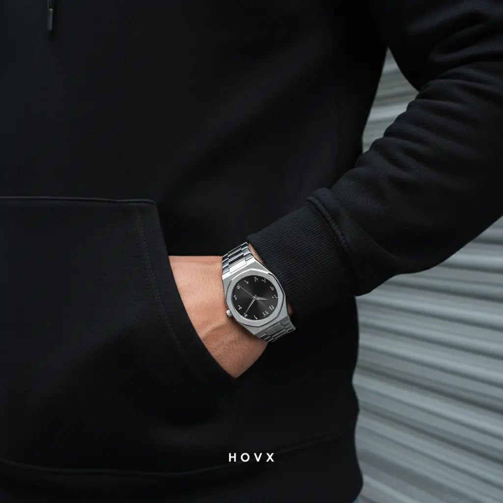 Zenith Steel Luxury Minimalist Quartz Watch