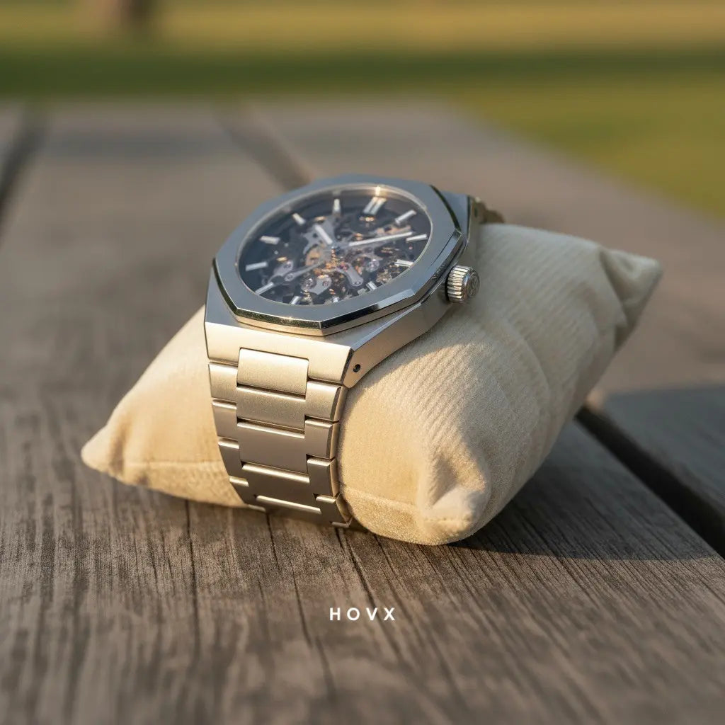 Monaco Skeleton Automatic Watch