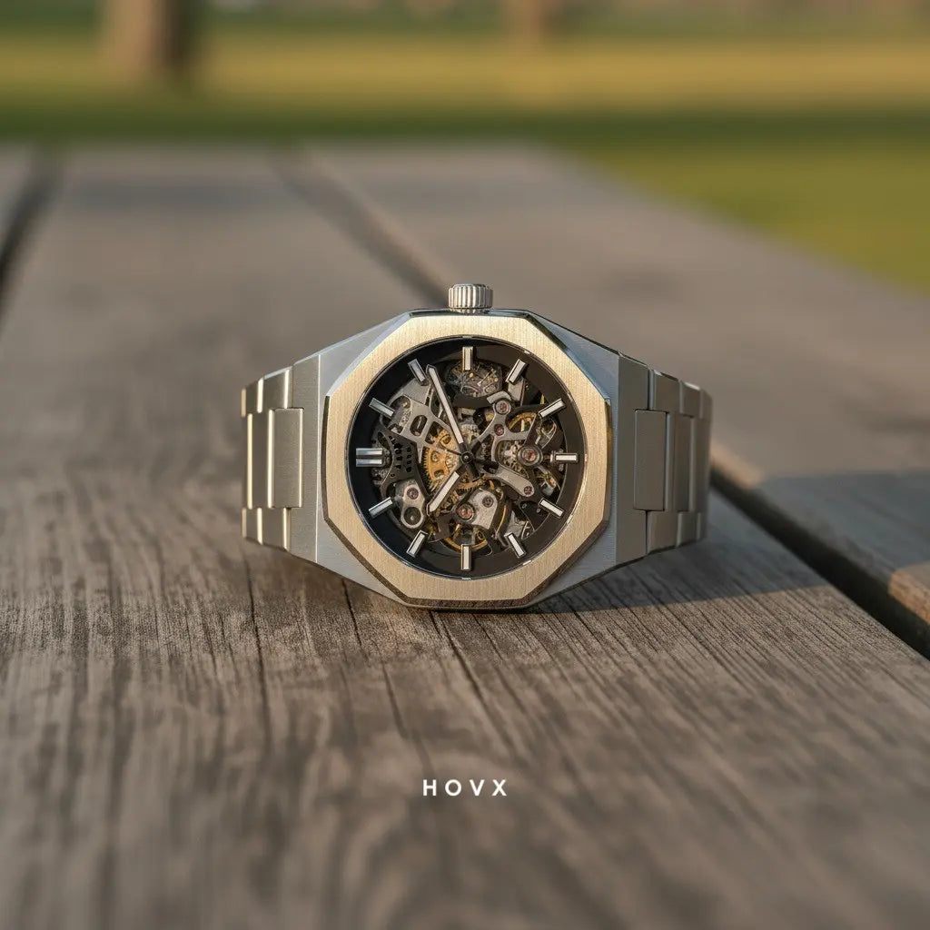 Monaco Skeleton Automatic Watch