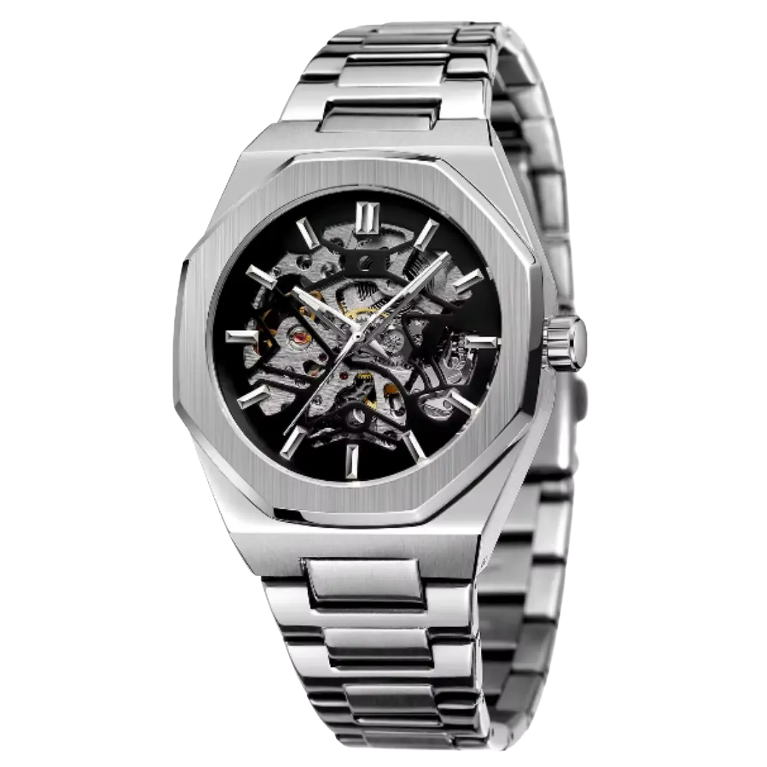 Monaco Skeleton Automatic Watch