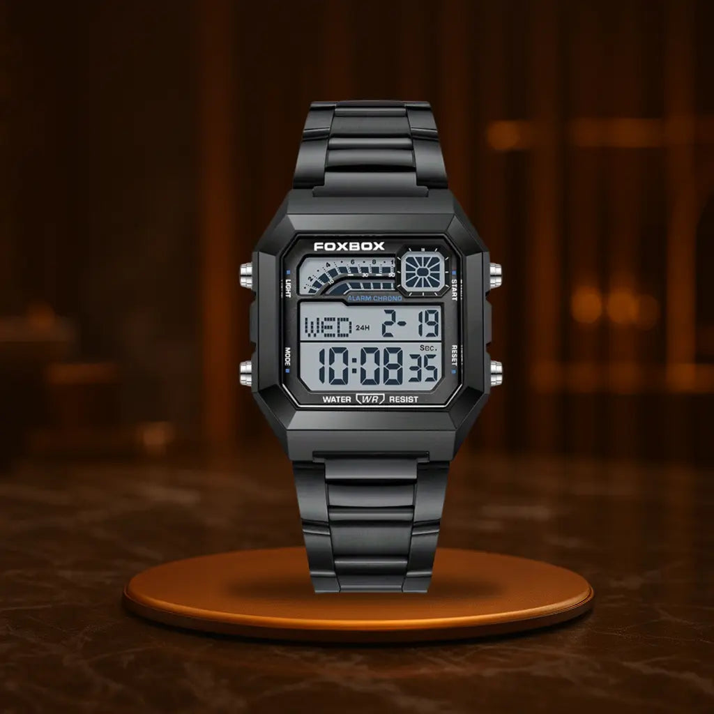 RetroSquare Digital Watch