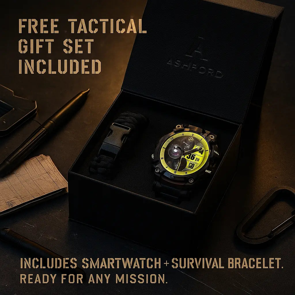TitanCore Vision Pro – Android Tactical Pro Smartwatch
