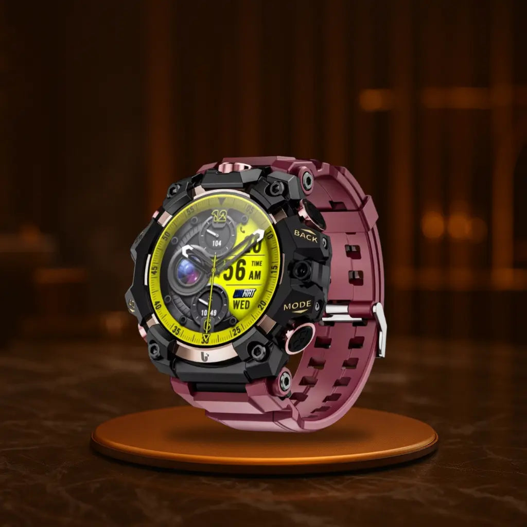 TitanCore Vision Pro – Android Tactical Pro Smartwatch