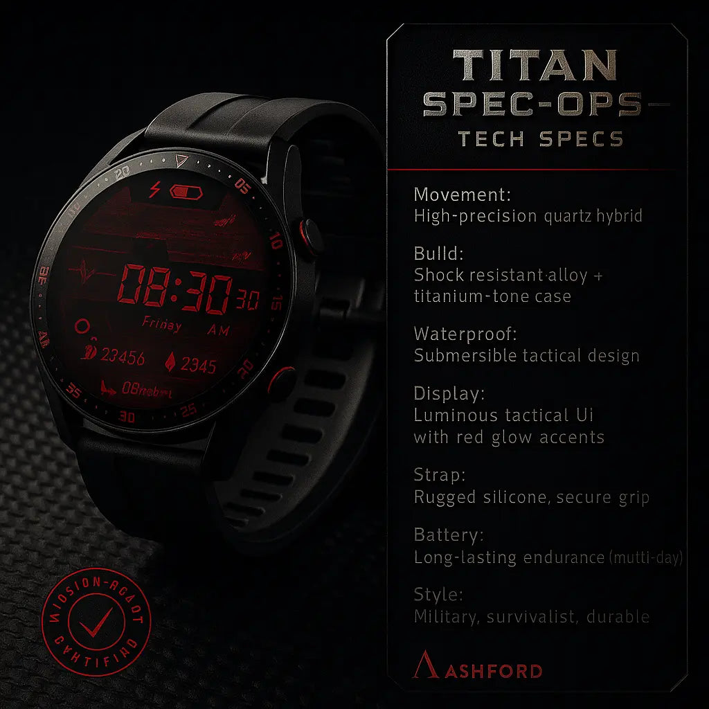 Titan Spec Ops Smartwatch