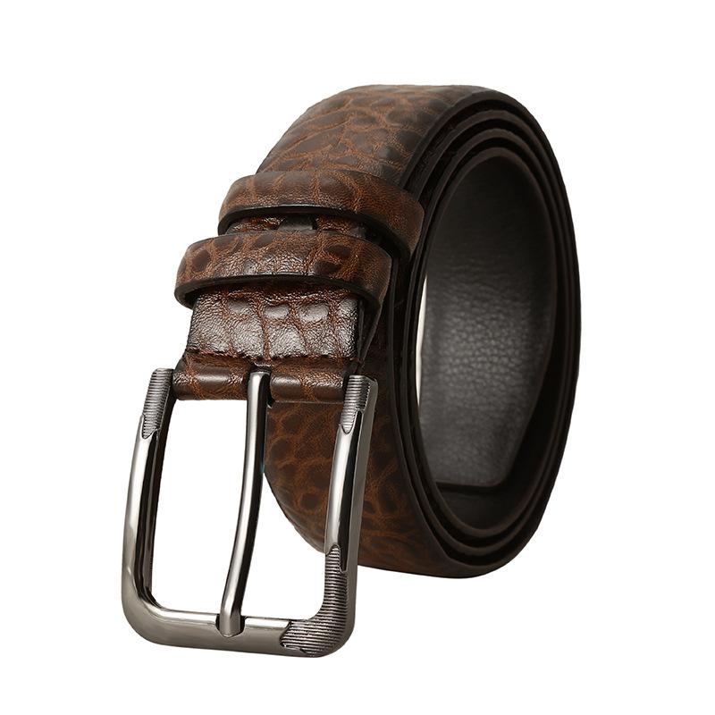 Retro Leather Pin Buckle Belt