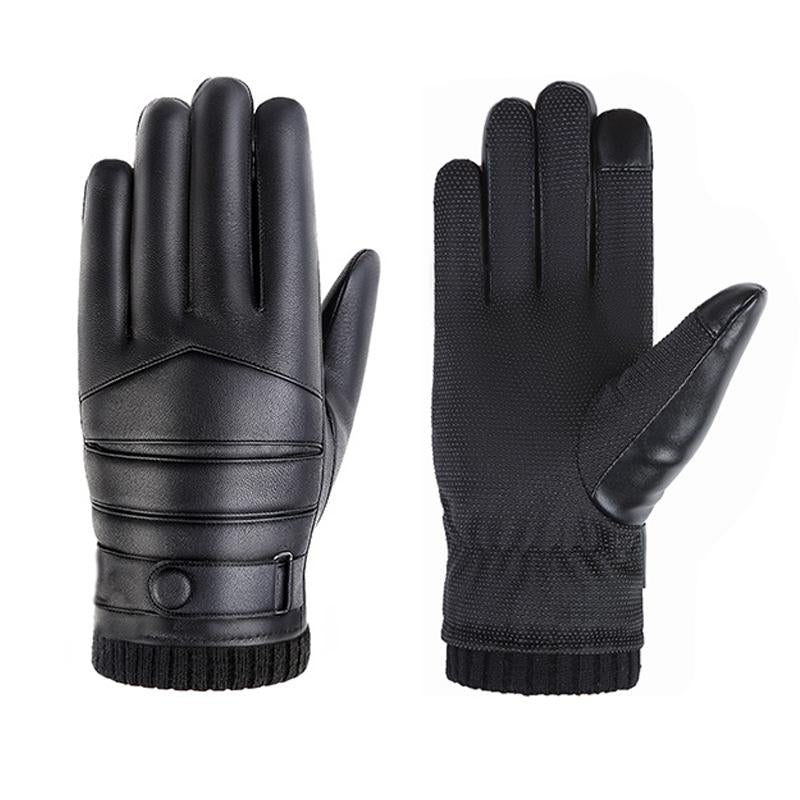 HOVX Men’s Thermal Leather Gloves