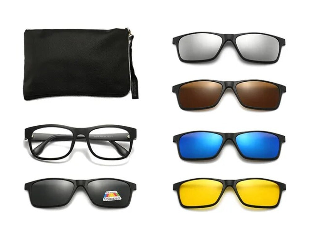 6-in-1 Polarized Sunglasses