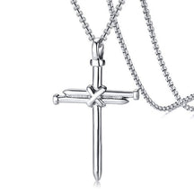 Vintage Cross Pendant Necklace