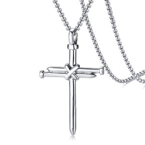 Vintage Cross Pendant Necklace