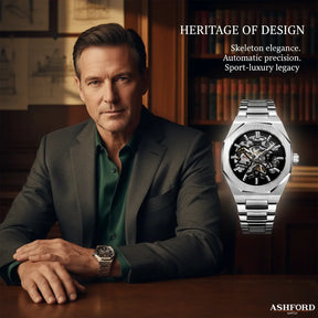 Monaco Skeleton Automatic Watch