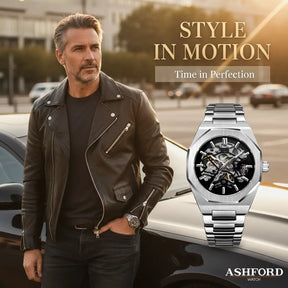 Monaco Skeleton Automatic Watch