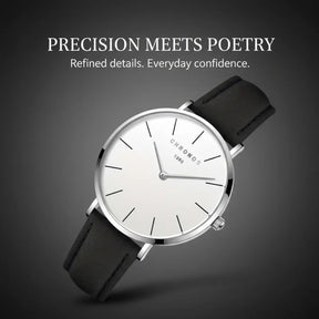 Zenith Classic – Quartz Casual Leather Watch