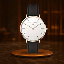 Zenith Classic – Quartz Casual Leather Watch