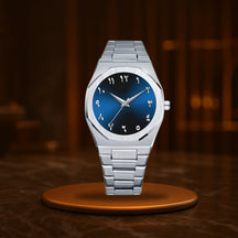 Zenith Steel Luxury Minimalist Quartz Watch