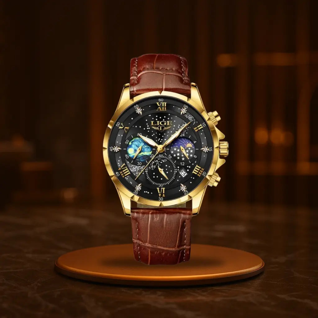 Eclipse Moonphase Luxury Watch