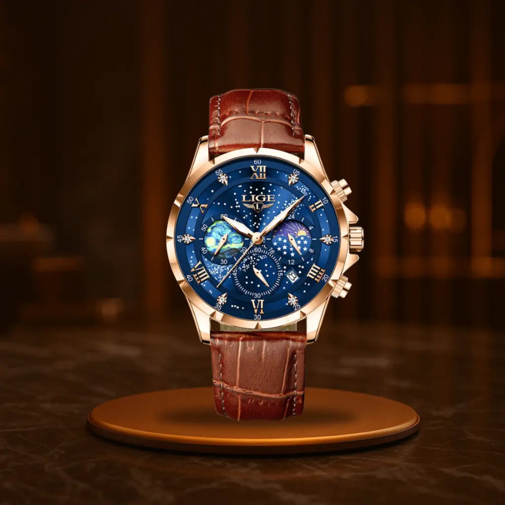 Eclipse Moonphase Luxury Watch