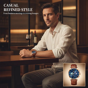 Eclipse Moonphase Luxury Watch