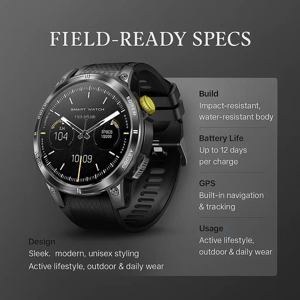 Fortis Pro Smartwatch