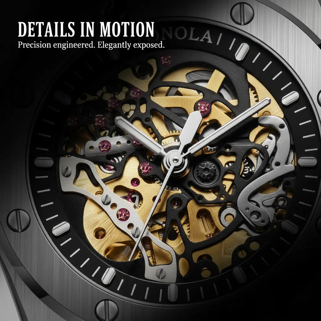 Granada Skeleton Mens Watch
