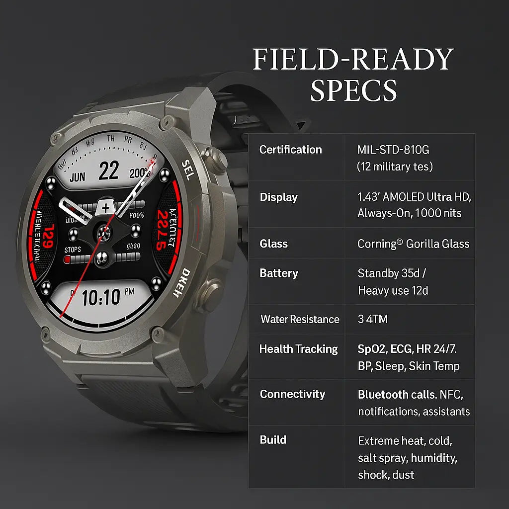 Hovx Guardian Pro Smartwatch