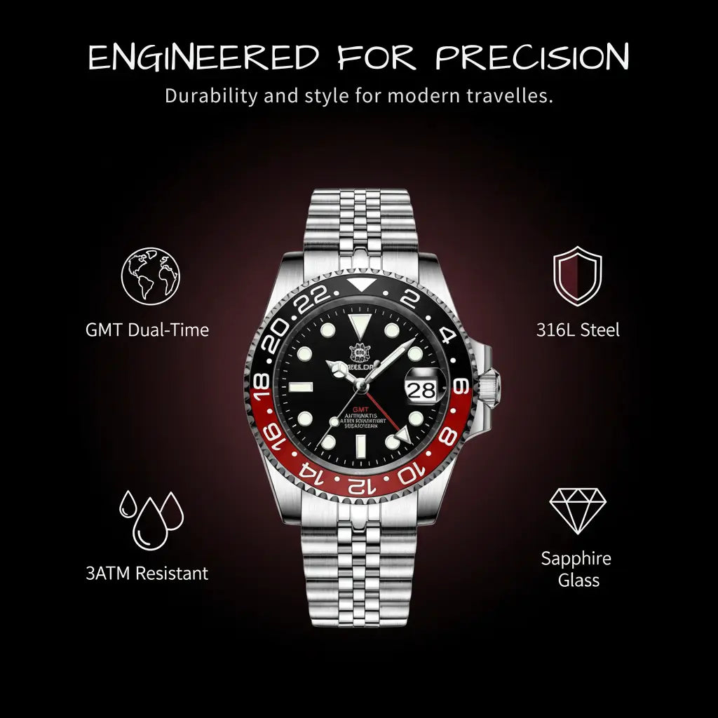 Rotterdam GMT Mens Watch