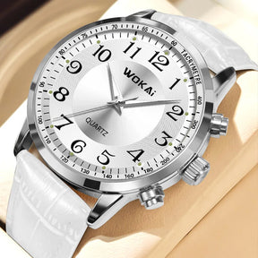 Casual Sport White Men's Watch