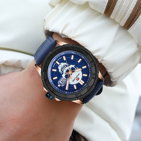 Ocean Blue Chronograph Watch