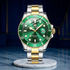 HOVX Abyss Diver Stainless Steel Men’s Watch