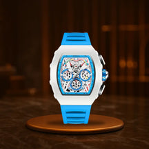 HOVX Atlas Barrel – Men’s Quartz Barrel-Shaped Watch