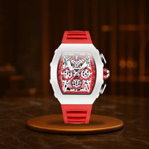 HOVX Atlas Barrel – Men’s Quartz Barrel-Shaped Watch