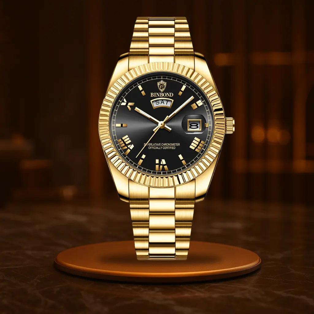 HOVX Aurelius Steel Men’s Watch